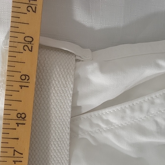 Levi's Classic White Cargo Shorts 100%Cotton Size 40 - Picture 5 of 11